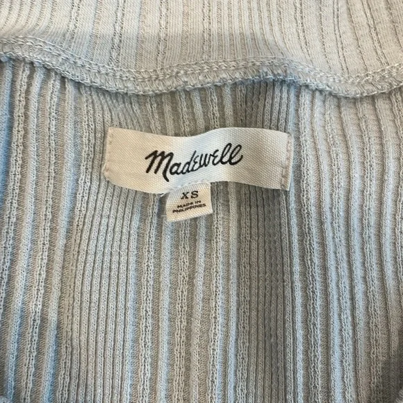 Madewell Pointelle Cardigan set - Picture 4 of 6